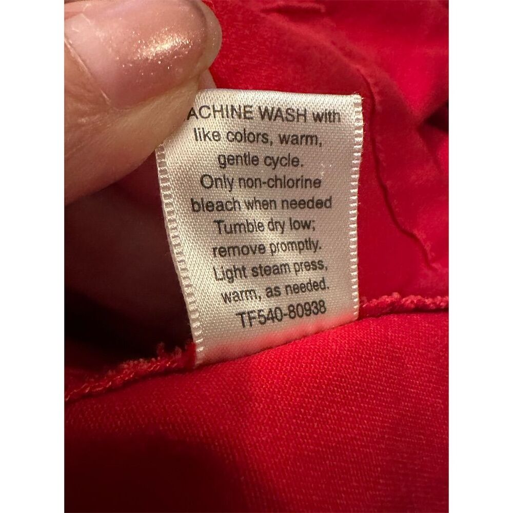 Pendleton Women's Red Button-Up Jacket Size L Lon… - image 6